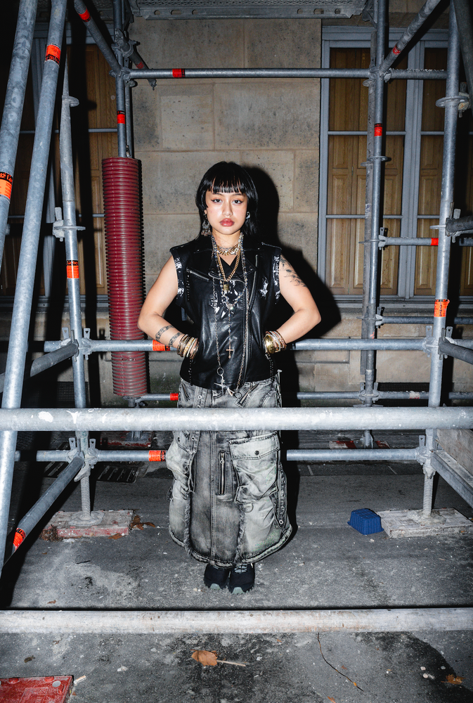 
                  
                    SLEEVELESS FRINGED PERFECTO
                  
                