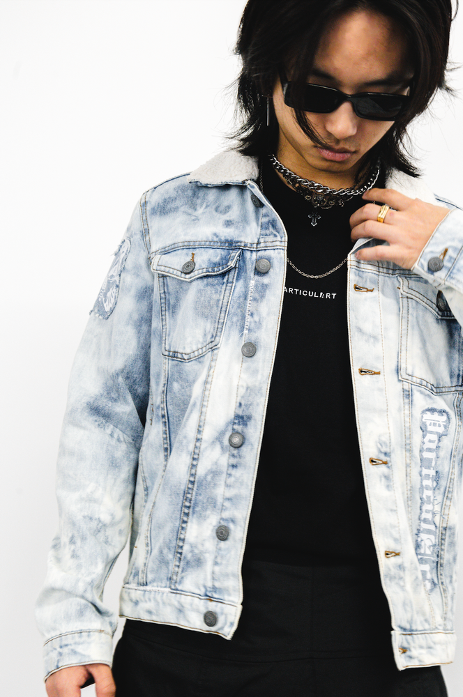 
                  
                    JACKET DENIM SKULL T&D
                  
                