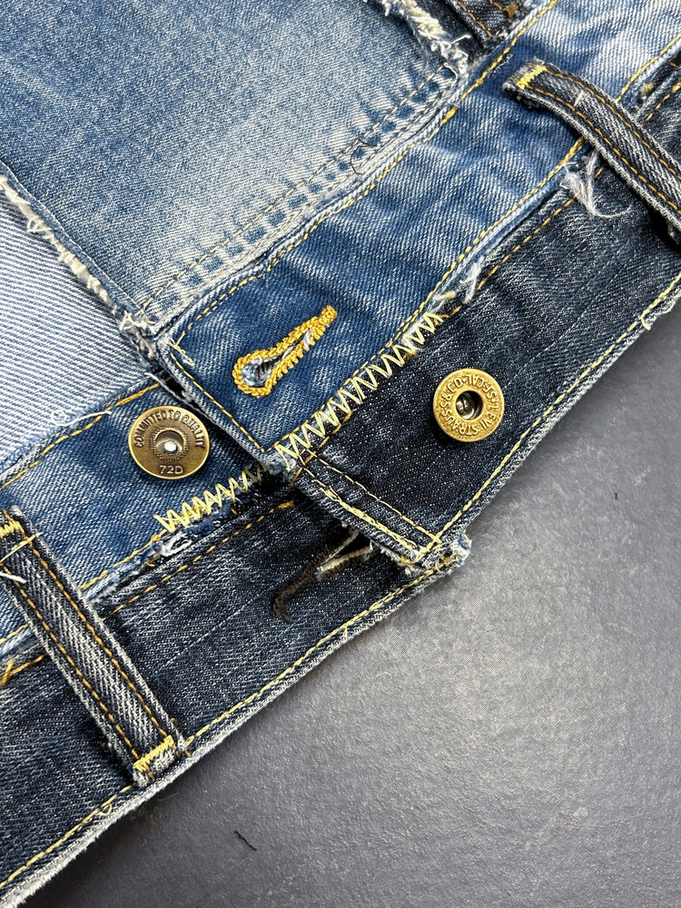 
                  
                    VEST DENIM BELT FUSION
                  
                