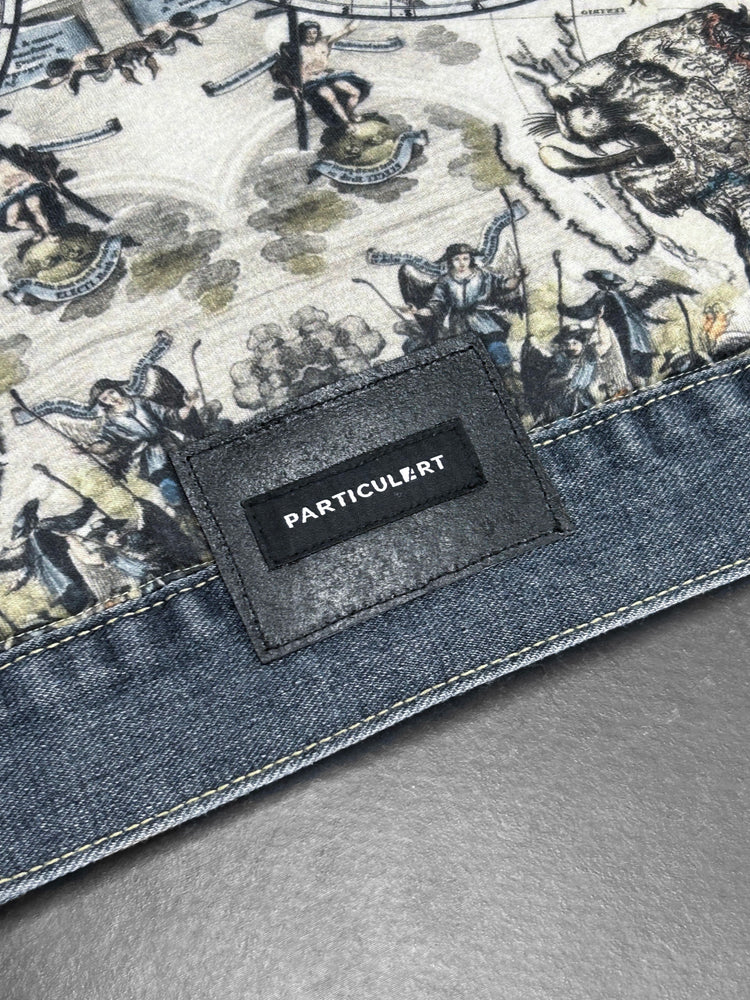 
                  
                    JACKET DENIM - WORLD MAP
                  
                