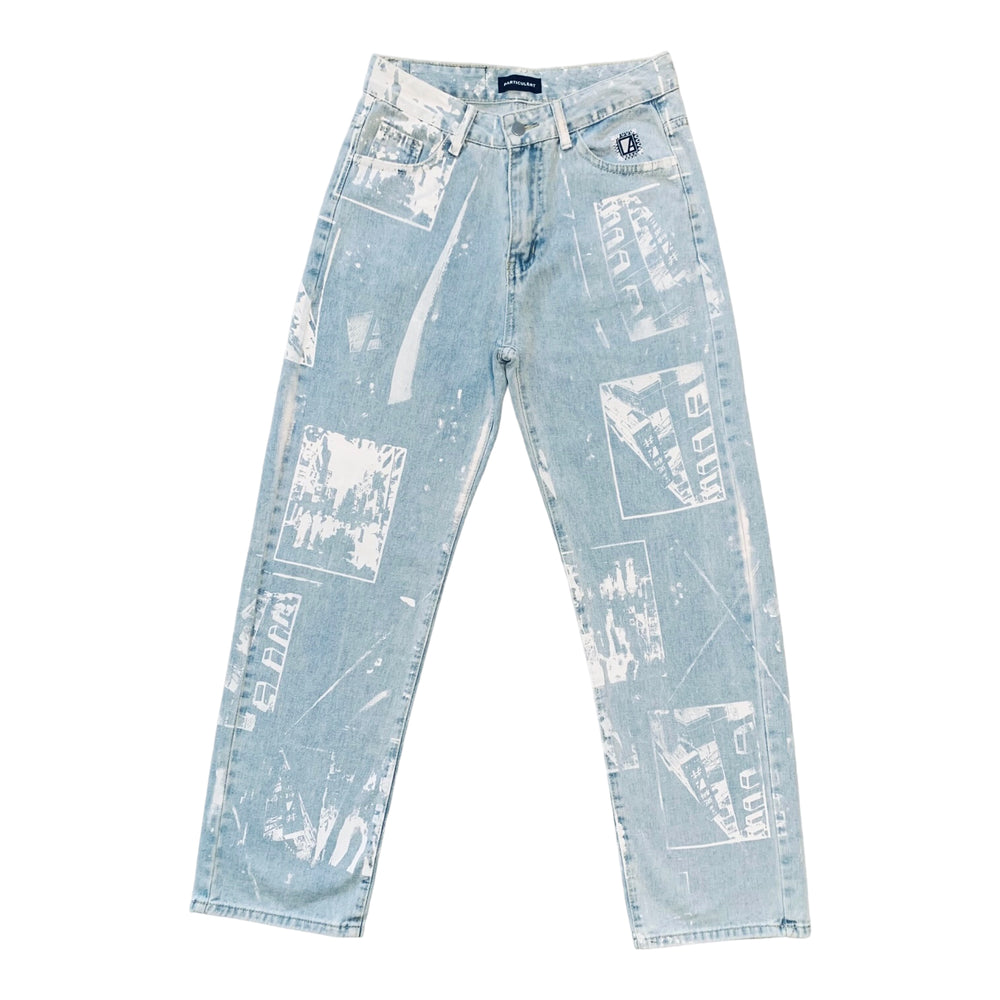 Jean serigraphie particulart